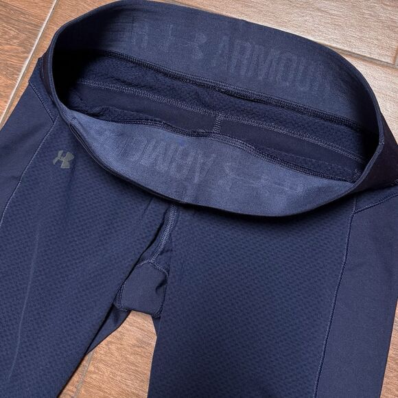 UA Under Armour Womens Elastic Waist Pull On Outdoor Athletic Running Leggings M - Picture 2 of 6